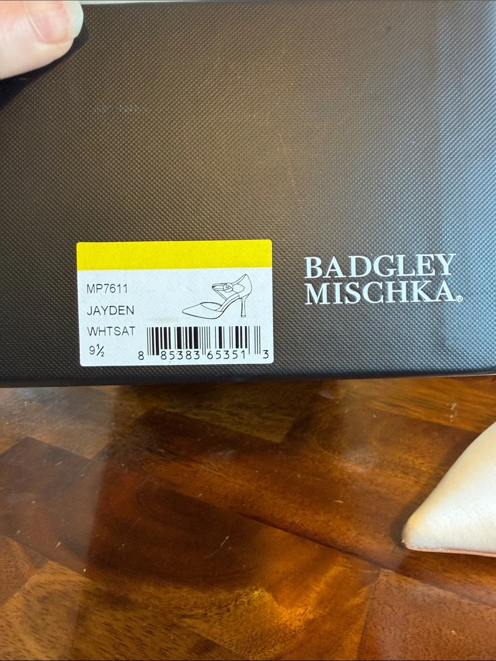 Badgley Mischka elegant ivory
